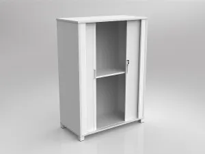 OL Tambour Door Storage Cabinet 1250mm Height thumbnail 2