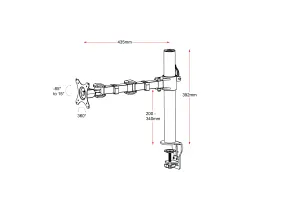 RL Revolve Single Monitor Arm thumbnail 7