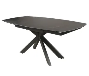 VI Kross Metal Leg Ceramic Top Extandable Dining Table thumbnail 7