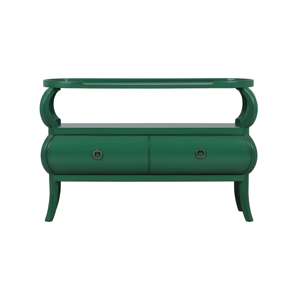 CR Savannah Solid Timber 2 Drawer Console Table