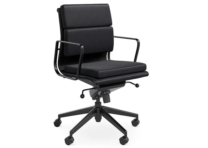 DD Milano Mid Back Task Chair – All Black