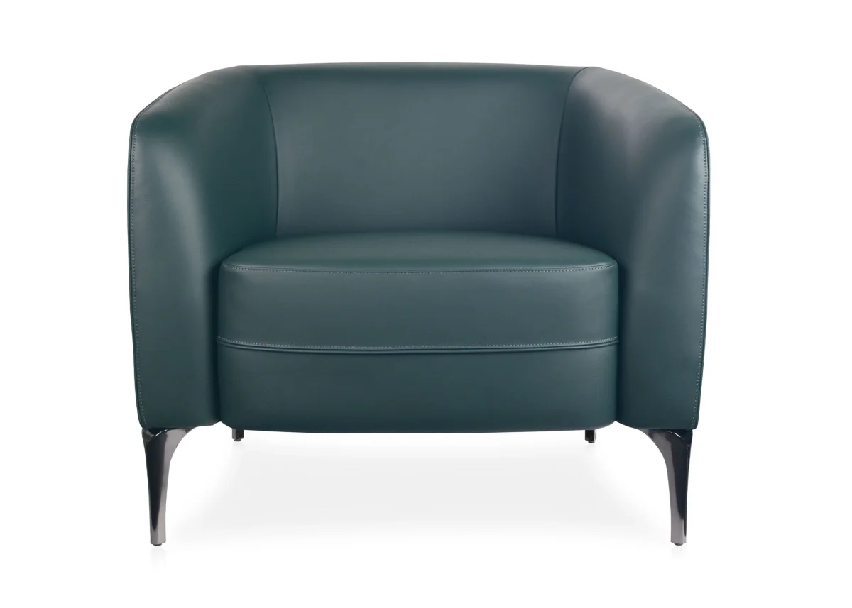RL Liso PU Leather Upholstered 1 Seater Breakout Sofa