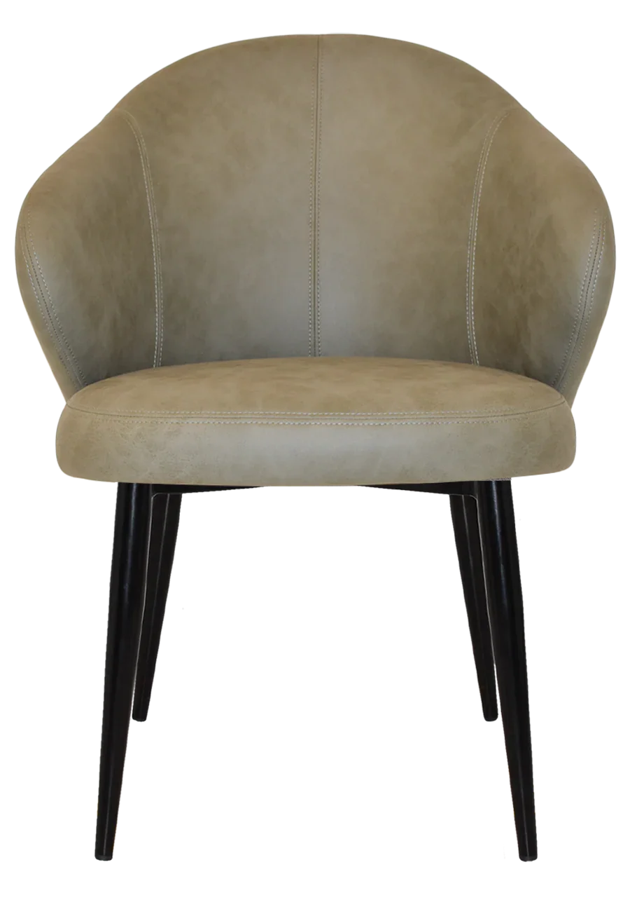 EZ ARM CHAIR HUGO METAL BLACK