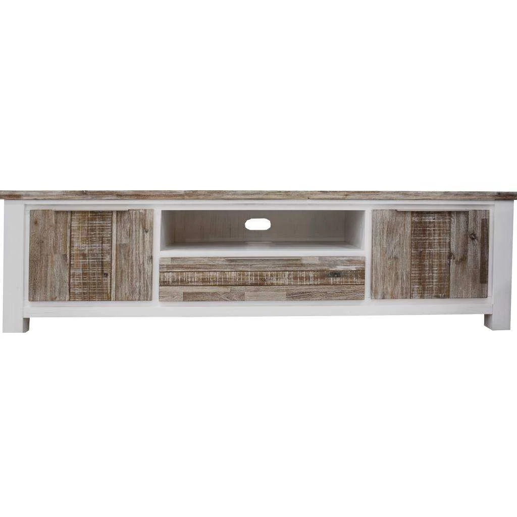 VI Homestead Solid Timber 2 Door 1 Drawer TV Unit