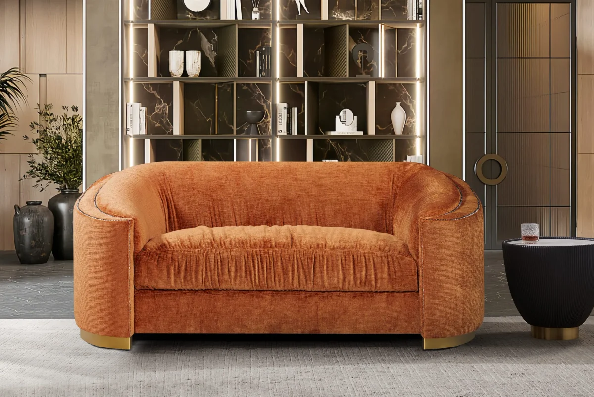 BT Duomo Fabric Upholstered 2 Seater Sofa