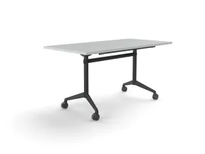 OL Modulus Flip Table with Rectangle Top All Black Frame thumbnail 7