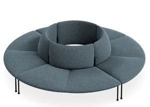 DD Bowral Fabric Upholstered 8 Seater Round Breakout Seating thumbnail 2