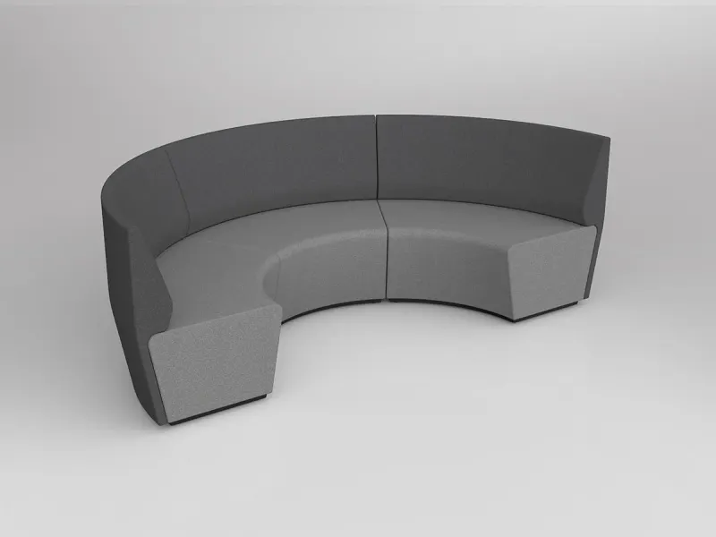OL Motion Arc 3 Seater Reception Area Lounge