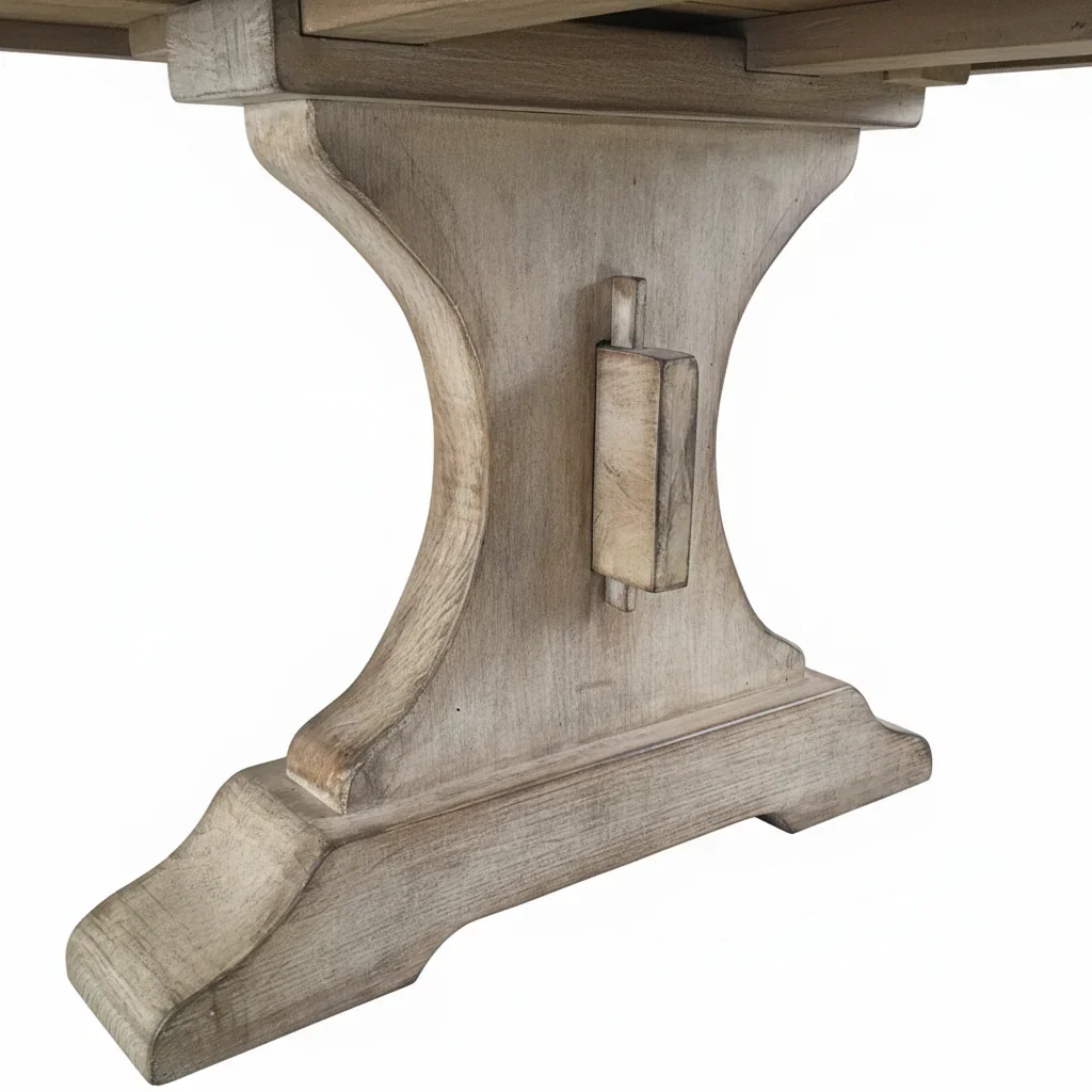 MF Chapel Recycled Oregon Timber Antique Look Dining Table