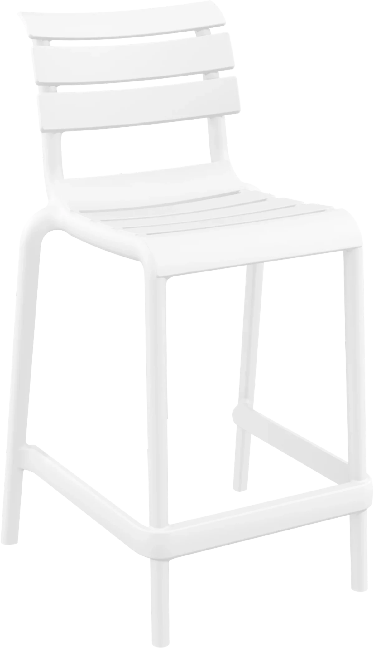 FL Helen Hospitality Stackable Outdoor Counter Stool