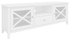 VI Hamilton Solid Timber 2 Doors 1 Drawer Entertainment Unit thumbnail 1