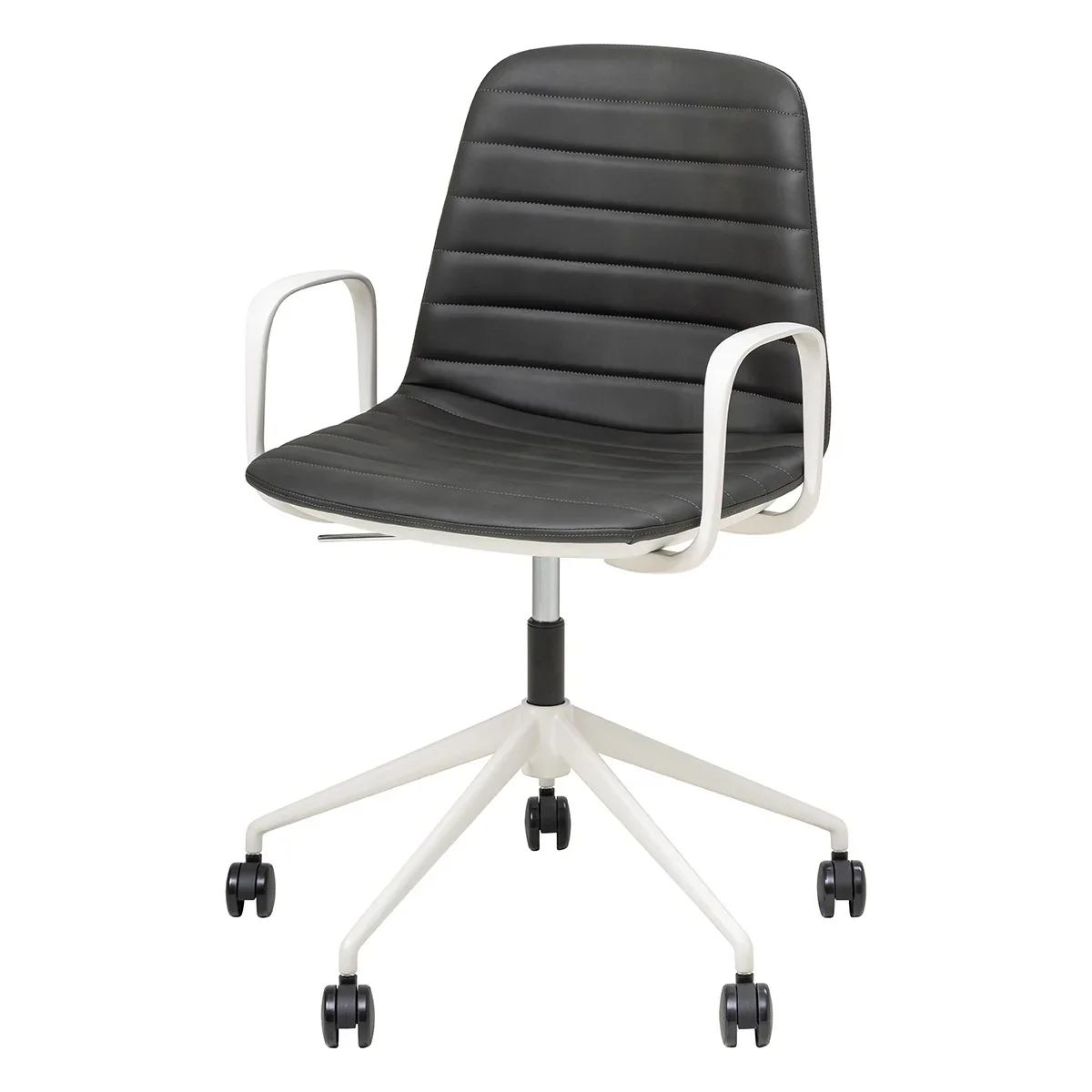 OL Sofia PU Leather Upholstered Boardroom Chair with Tilt and Arms