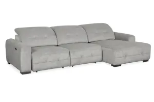 VI Jordan Fabric Upholstered 2 Seater Chaise with Power Sectional Lounge thumbnail 1
