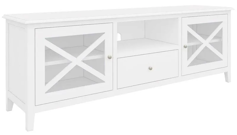 VI Hamilton Solid Timber 2 Door 1 Drawer Entertainment Unit - Large