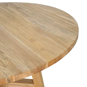 CR Sonoma Solid Timber Round Dining Table thumbnail 4