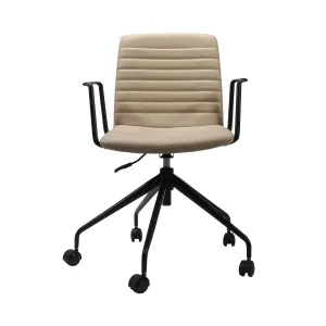RL Pixel Swivel PU Leather Upholstered Breakout and Meeting Chair thumbnail 8