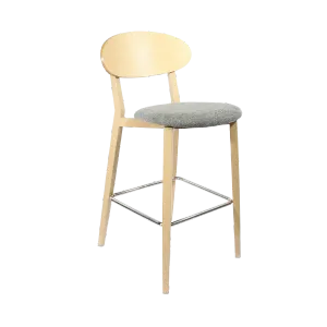 FL Atlanta Upholstered Seat Aluminium Frame Hospitality Barstool thumbnail 11