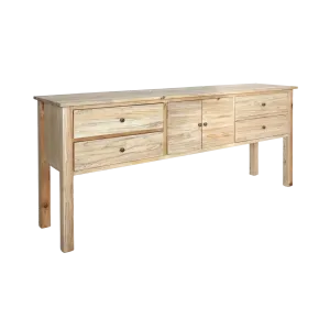 CR Sonoma Solid Timber 4 Drawer 2 Door Buffet thumbnail 2