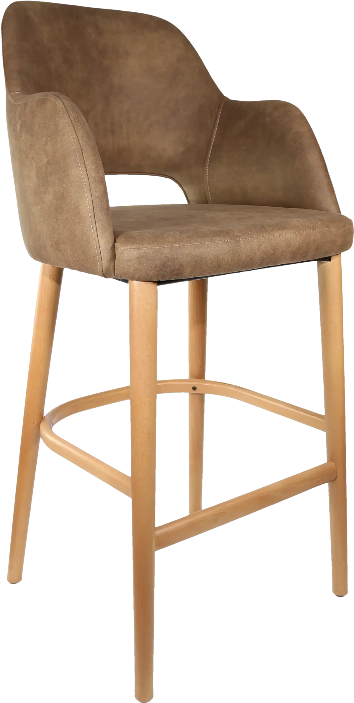 FL Sorbet Premium Vinyl Timber Legs Hospitality Barstool