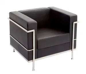 RL Space PU Leather Upholstered 1 Seater Breakout Lounge thumbnail 1
