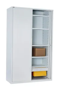 RL GO Tambour Sliding Door Cupboard with 5 Shelves thumbnail 12