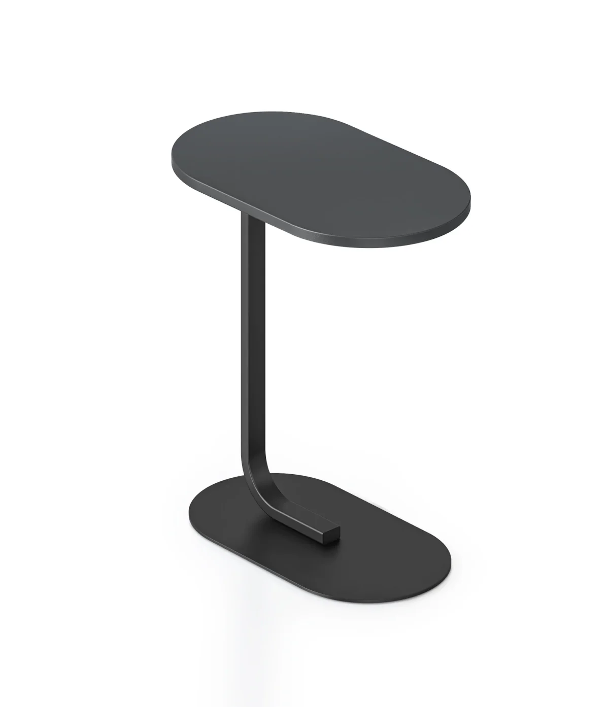 RL Selene Metal Leg Oval Side Table