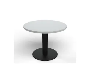 OL AltoSystem Black Metal Base Round Coffee Table thumbnail 1