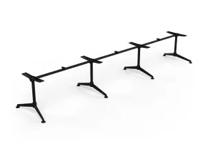 OL Modulus All Black Triple Span Meeting Table Frame thumbnail 2