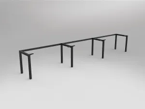 OL Axis Single Sided 3-User Workspace Frame thumbnail 9