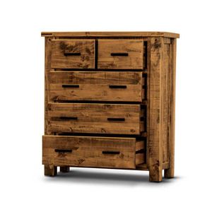 VI Outback Solid Timber 2 over 3 drawers Tallboy thumbnail 3