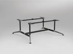 OL Modulus Twin Post Single Span Meeting Table Frame thumbnail 19