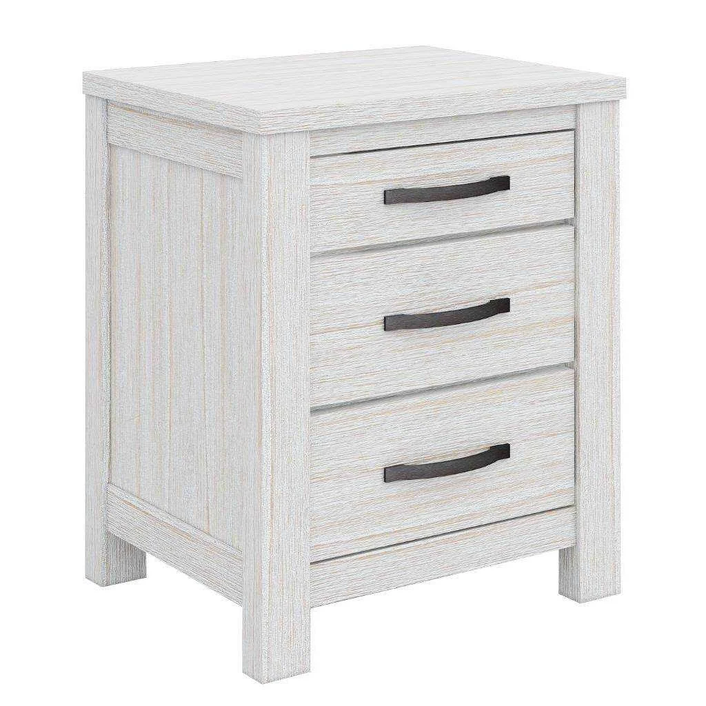 VI Florida Mountain Ash Timber Bed, Dresser, Mirror & Bedsides Kit