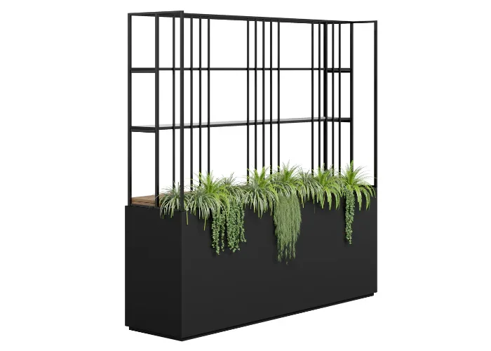 DD Pryce Vertical Garden Storage Cupboard Divider Wall
