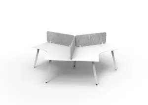 RL Infinity 120 Degree Workstation for 3 Users with Eco Panel Screen thumbnail 8