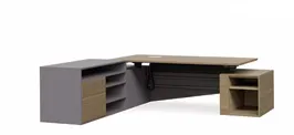DD ID Selectric Height Adjustable Executive Desk thumbnail 2