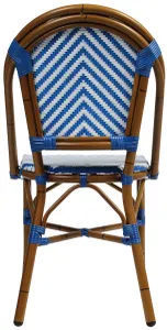 EZ Amalfi Synthetic Wicker Aluminium Frame Outdoor Dining Chair thumbnail 5