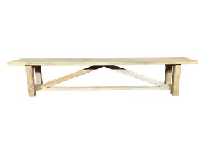 MF Leon Recycled Timber Dining Bench thumbnail 1