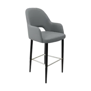 FL Orleans Bourbon Upholstered Seat Aluminium Frame Hospitality Barstool thumbnail 16