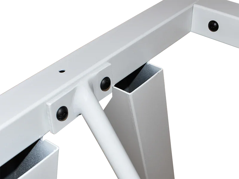 EZ BASE TABLE A FRAME 1200MM H730 BLACK