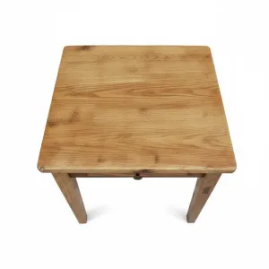 MF Honey Recycled Elm Timber 1 Drawer Side Table thumbnail 2