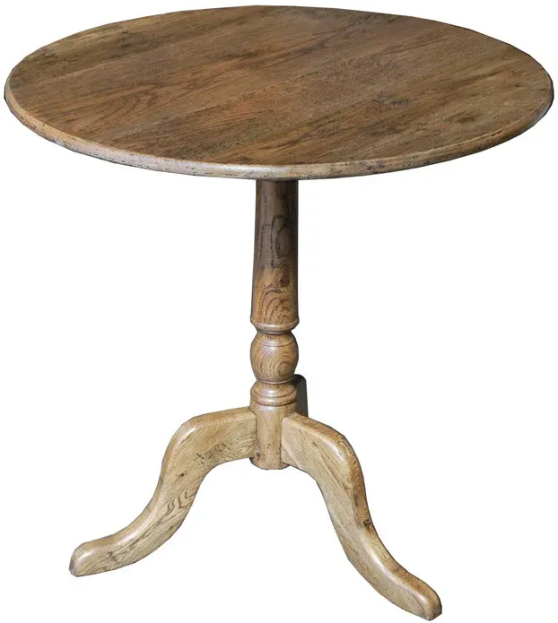 MF Oak Timber Round Dining Table