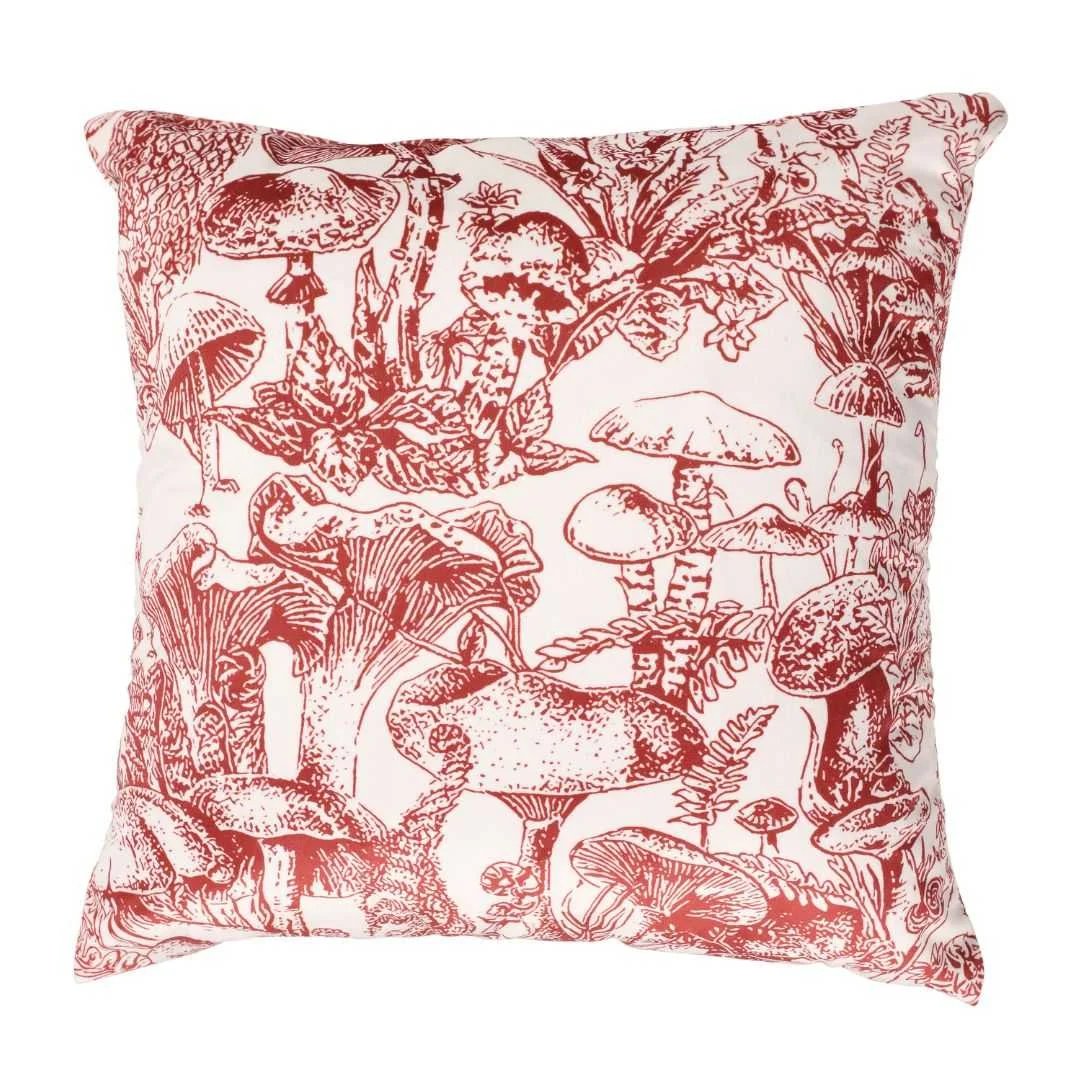 BT Toile Bird Print Fabric Upholstered Accent Chair