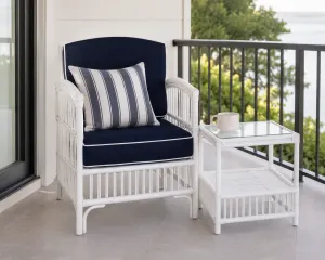 CR Americana Rattan Armchair with Cushion thumbnail 2