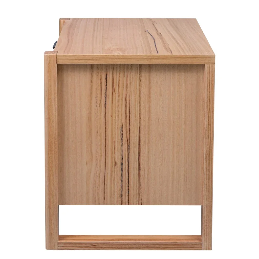 VI Perisher Solid Timber 2 Drawer Bedside
