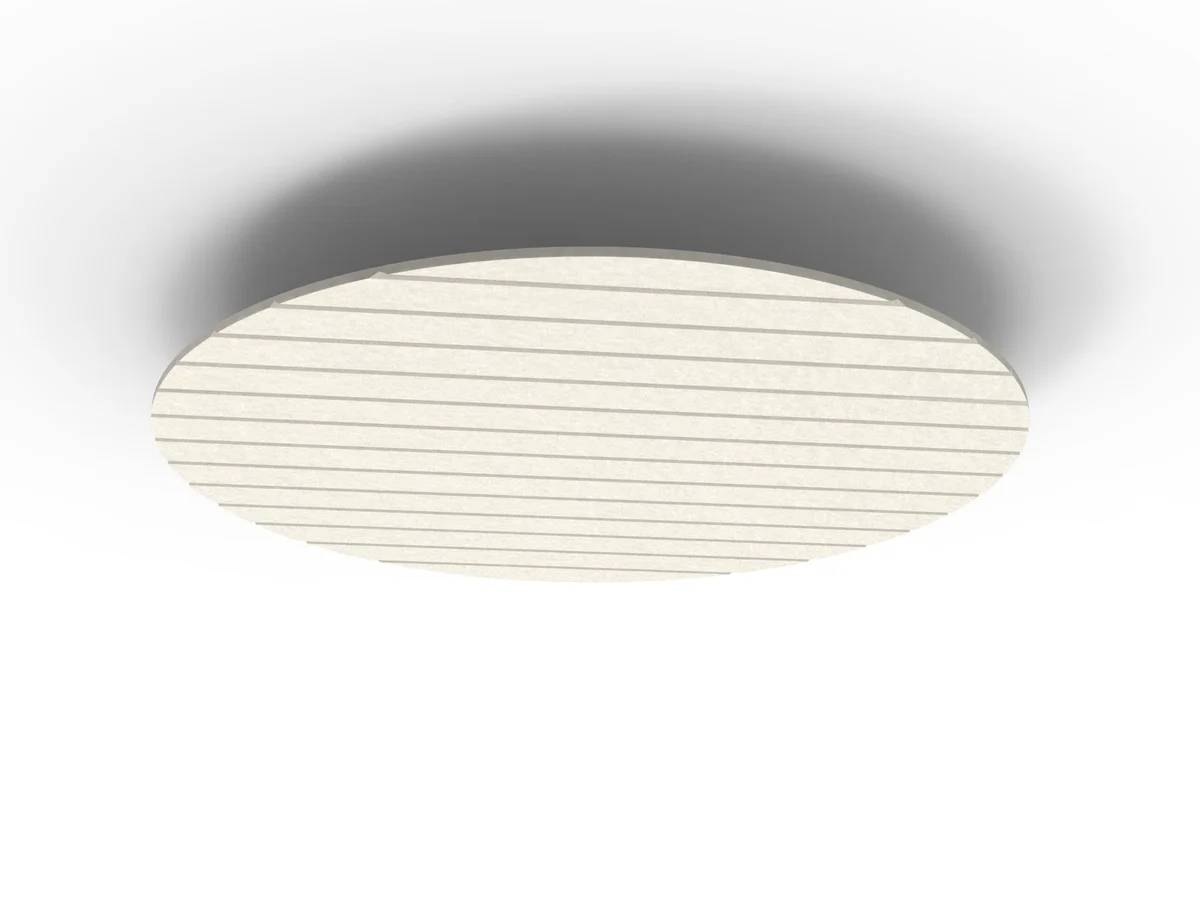 RL Acouline V Groove Halo Round Hanging Ceiling Panels