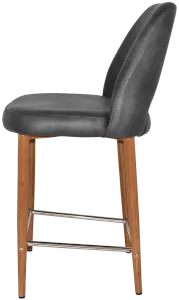 EZ STOOL ALBURY SIDE 650 METAL LIGHT OAK thumbnail 2