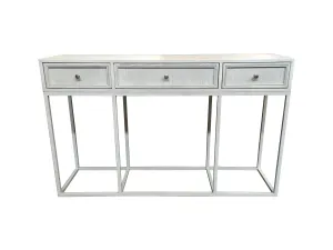 MF Tubetti Metal Base 3 Drawer Console Table thumbnail 5