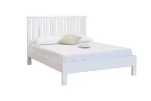 MD Verona All White Queen Bed thumbnail 1