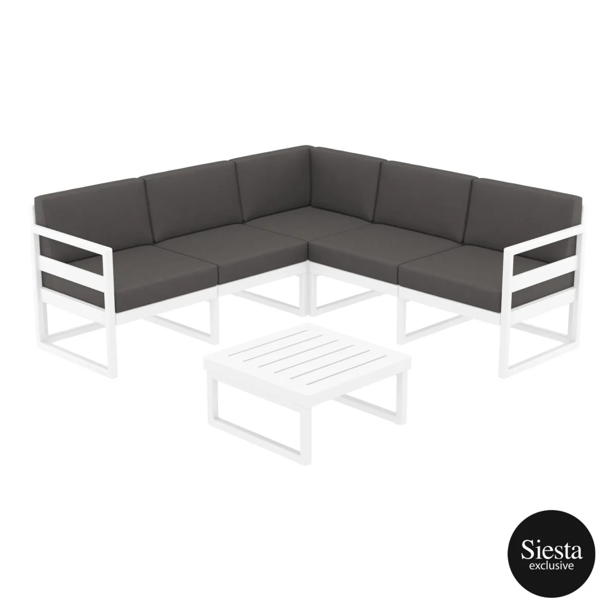 FL Mykonos Hospitality Outdoor Lounge Table or Side Table thumbnail 6