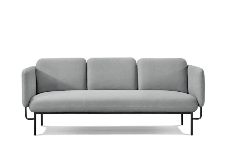RL Capri Fabric Upholstered 3 Seater Reception Area Lounge